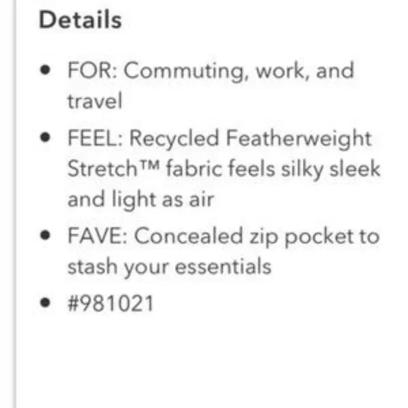 NWT ATHLETA Brooklyn Jumpsuit Black Women's 12 Pockets Comfort Stretch MSRP$129 - Picture 12 of 16